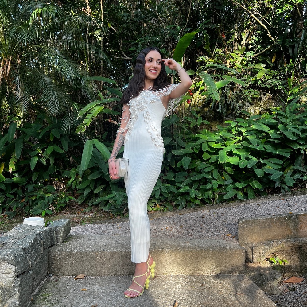 Cult Gaia Pearl Dress